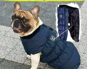 Comfortable waistcoat is suitable for walking dogs in cold, rainy and windy weather.