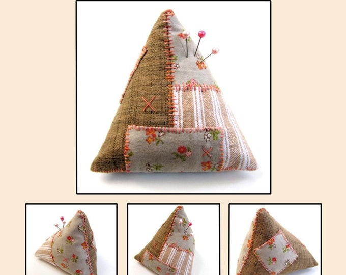 Pyramid Patchwork Pincushion Sewing Pattern (PDF Digital Download) - Etsy