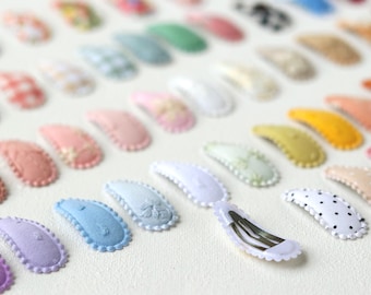 Baby Tiny Hair Snap Clips 2 pcs - Girls Birthday Party Gift