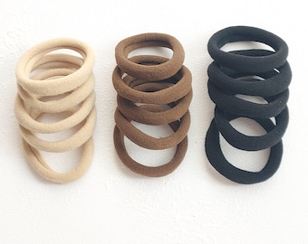 5 stuks grote elastische haarbanden, sterk rekbare haarelastiekjes voor dreads