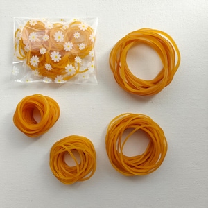 Elastic Rubber Bands - ideal for school, home and office Bundle SET