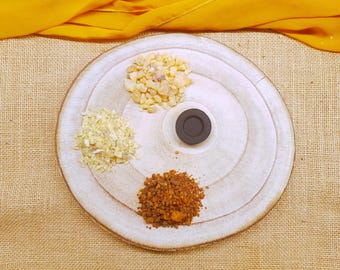 Kit de incienso de resina Mindful con carbón vegetal: mezcla de incienso, mirra y copal