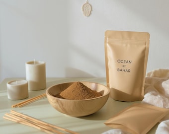 Makko Powder (High-quality) for Organic Incense | Traditional Japanese Binder | Tabu no ki Powder