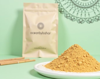 Sandelhoutpoeder-chandan | Puur en aromatisch | Voor wierook, rituelen en huidverzorging: spirituele doe-het-zelvers | Natuurlijk - fijne grond