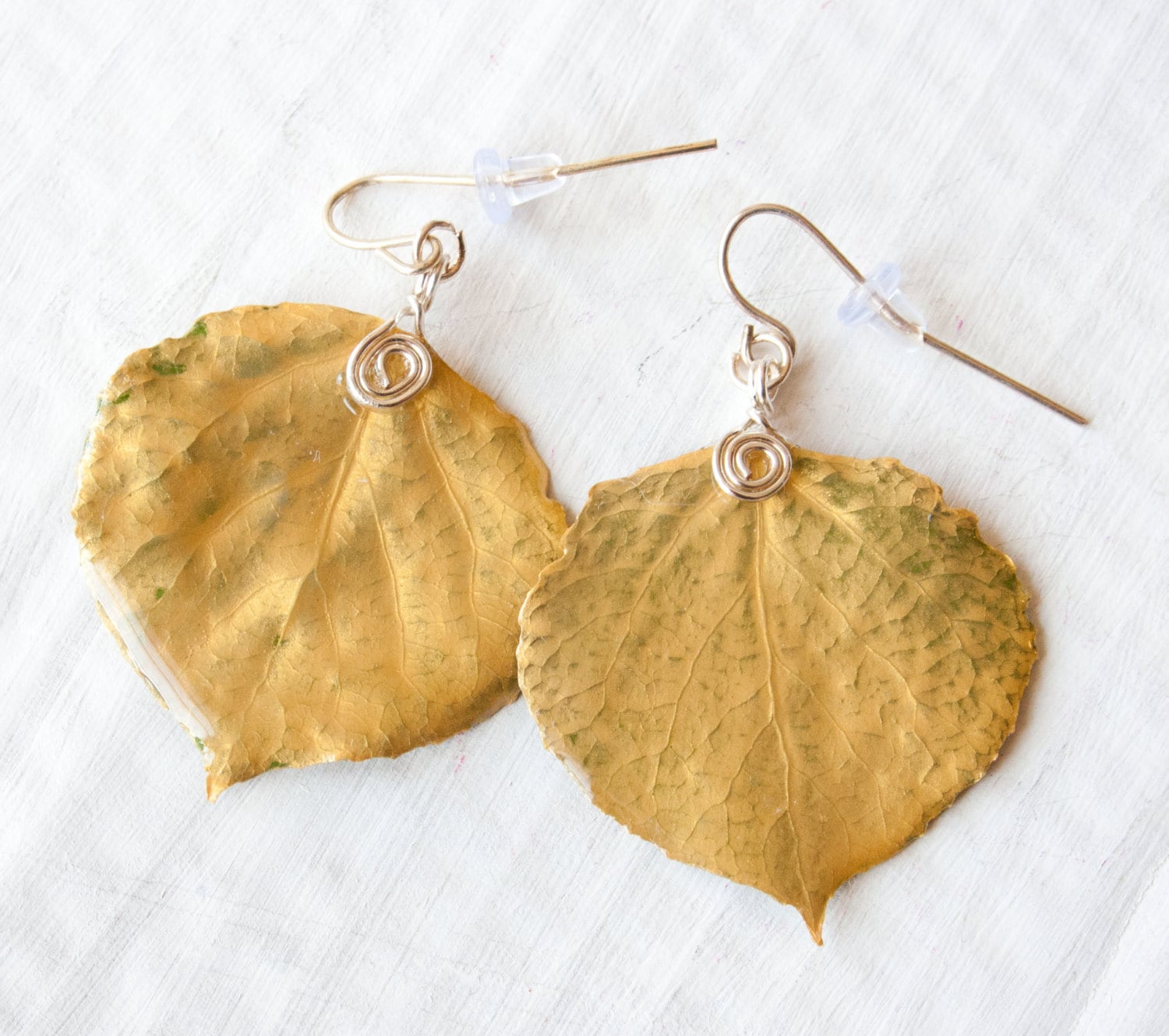 Aspen leaf earrings hot sale