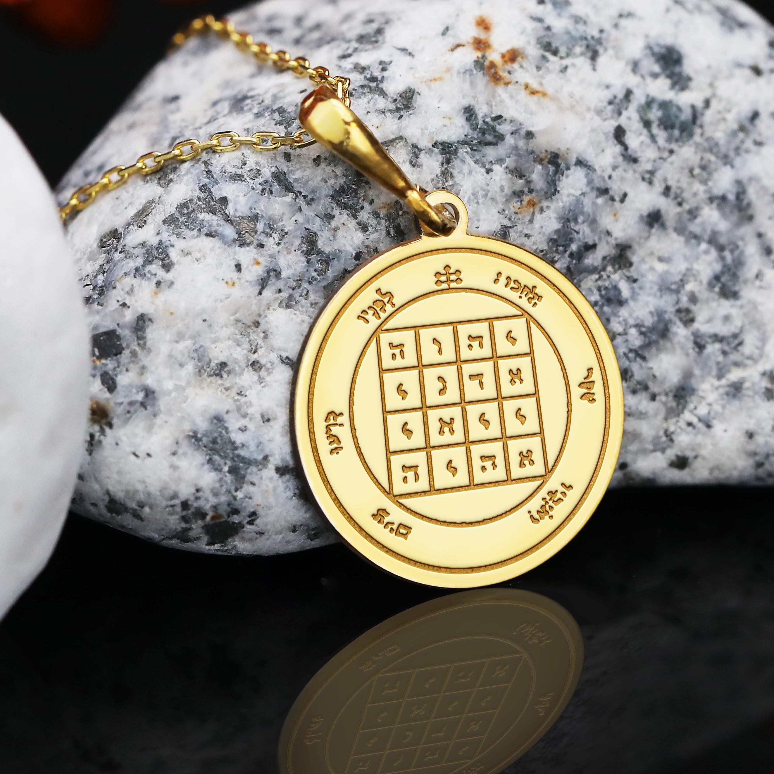 First Pentacle of Saturn – Protection & Defense Amulet, Ancient 