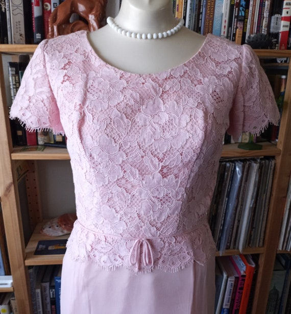 Sweet Baby Pink 60's Wiggle Dress - Wounded Bird - image 3