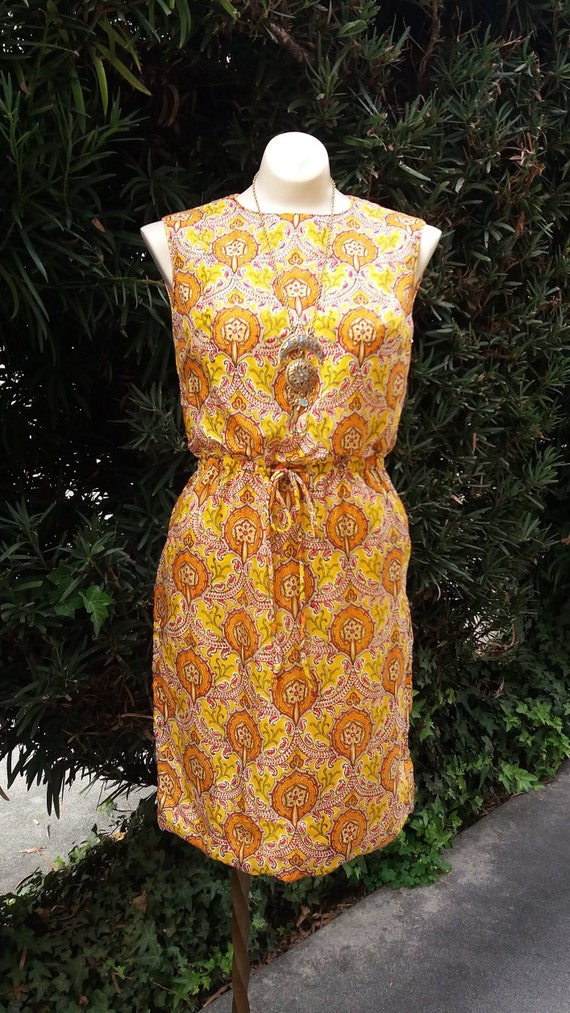 Sunshine-y Day Vintage Day Dress by Youth Guild N… - image 3