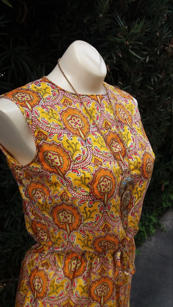 Sunshine-y Day Vintage Day Dress by Youth Guild N… - image 2