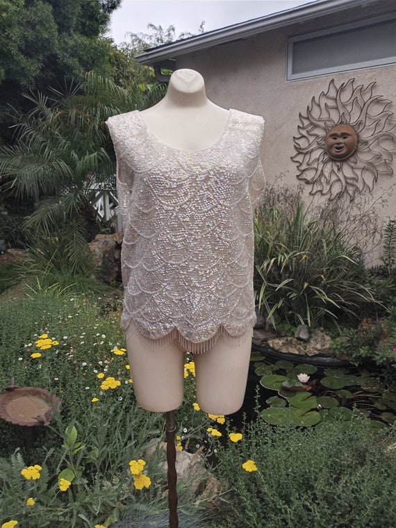 Shimmy and Shake Gorgeous Vintage Fully Beaded and