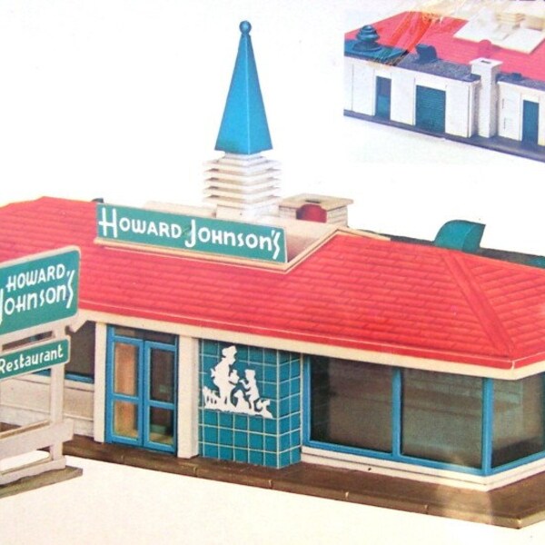 Howard Johnson's Restaurant vintage Tyco kit