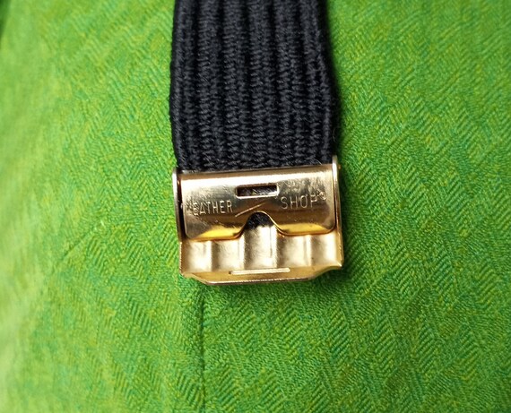 Vintage Braided Art Belt by Leather Shop - image 6