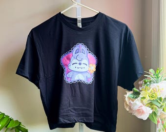 Bang Chan SKZOO Wolf Chan Crop Top | SKZ| Not a T-shirt