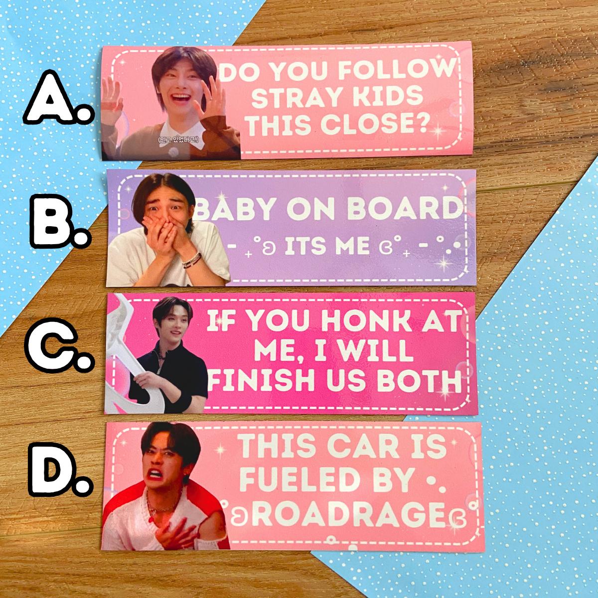 Car Bumper Magnet for Stray Kids | SKZ | STAY | Kpop | - Etsy