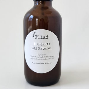 Natural bug Spray for outdoors mosquito repellent gift for campers eco friendly bug spray for hiking chemical free bug spray for family