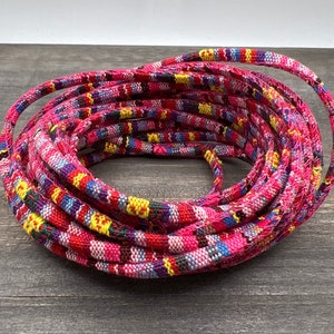 Boho Ethnic Cord 5 yard package 4mm cord for crafting, jewelry, necklaces and bracelets E image 1