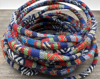 Boho Ethnic Cord - 5 yard package 4mm cord- for crafting, jewelry, necklaces and bracelets (H)