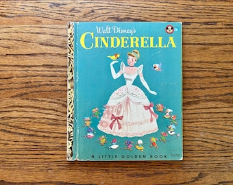 Walt Disney's Cendrillon Un petit livre d'or 1950