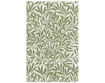 Strofinaccio con stampa Willow di William Morris: decorazione da cucina in microfibra a nido d'ape