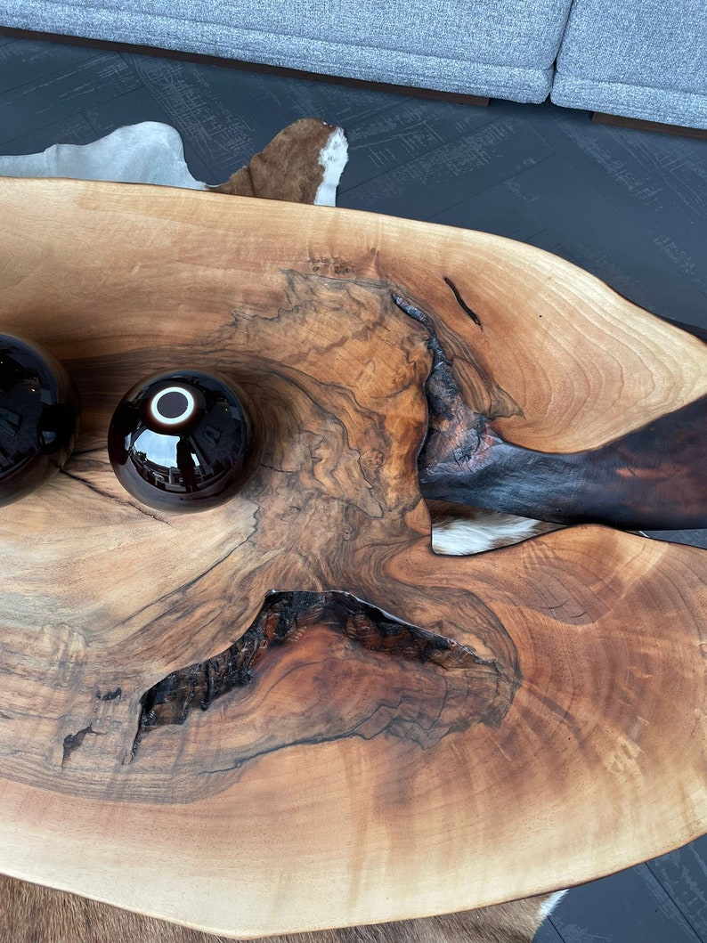 Wood Coffee Table - Etsy