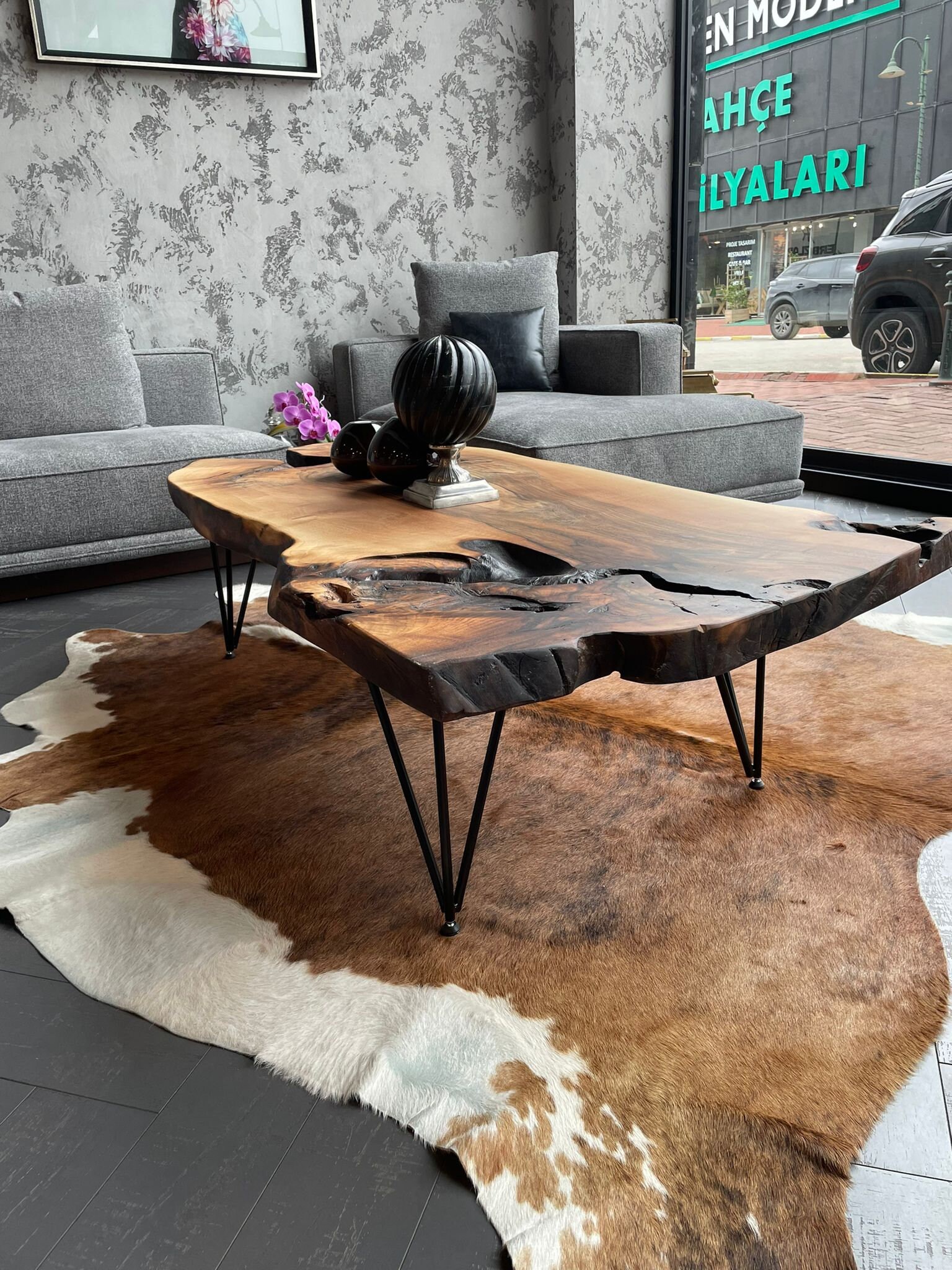 Wood Coffee Table - Etsy