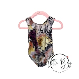 Infant / Toddler Gymnastic Leotard, Cheetah Print Leotard, Baby Leotard, Infant Leotard, Toddler Leotard, Gymnastic Leotard, Girls Leotard