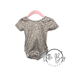 Animal Print Infant / Toddler Short Sleeved Leotard, Gymnastics Leotard, Girls Leotard, Baby Gymnastics, Infant Leotard, Toddler Leotard