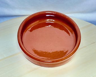Handmade Moroccan Terracotta Gratin Dish | Traditional Clay Baking Tray | Oven-Safe Rustic Cookware