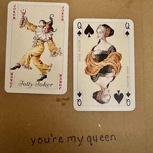 Cartões de felicitações artesanais "Vintage Cigarette Card" (baralho de cartas)