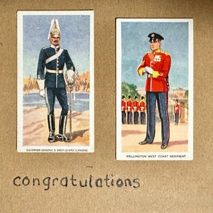 Cartões comemorativos "Vintage Card" feitos à mão (royalty)
