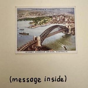 "Handgemachte ""Vintage Card"" Grußkarten (Szenische Orte)"