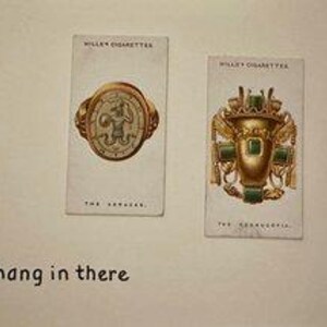 Cartões comemorativos "Vintage Card" feitos à mão (talismãs)
