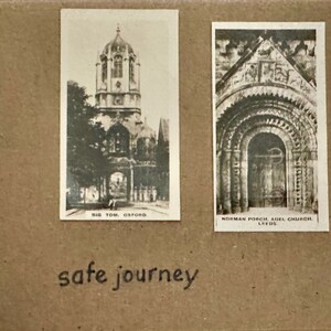 Cartões comemorativos "Vintage Card" feitos à mão (Inglaterra)