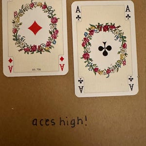 Cartões de felicitações artesanais "Vintage Cigarette Card" (baralho de cartas)