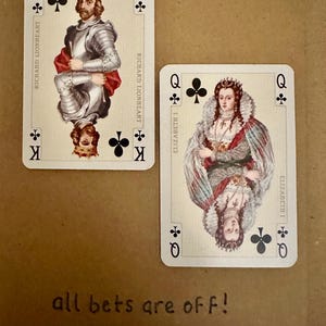 Cartões de felicitações artesanais "Vintage Cigarette Card" (baralho de cartas)