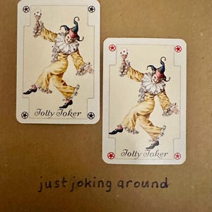 Cartões de felicitações artesanais "Vintage Cigarette Card" (baralho de cartas)