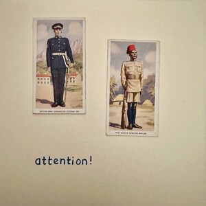 Cartões comemorativos "Vintage Card" feitos à mão (royalty)