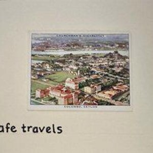 "Handgemachte ""Vintage Card"" Grußkarten (Szenische Orte)"
