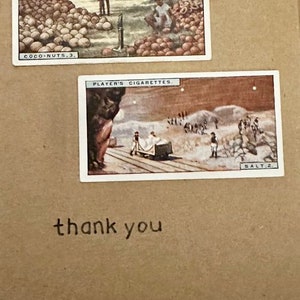 Cartões comemorativos "Vintage Card" feitos à mão (indústria)