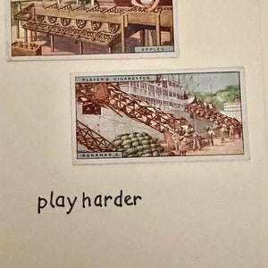 Cartões comemorativos "Vintage Card" feitos à mão (indústria)