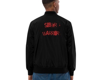 SOBER LIFE - Premium Recycled Bomber Jacket