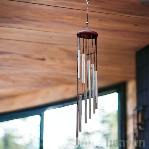 Metal Wind Chimes : Large Wind Chime, Wind Chime Bells, Sound Healing Meditation Sounds, Windchime, Windspiel, Bamboo Wind Chime, Hang Bell