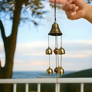 Japan Wind Bell, Copper Wind Chime, Japan Wind Chime, Metal Wind Bell, Metal Wind Chime, Japanese Bell, Ceramic Wind Bell, Wind Catcher