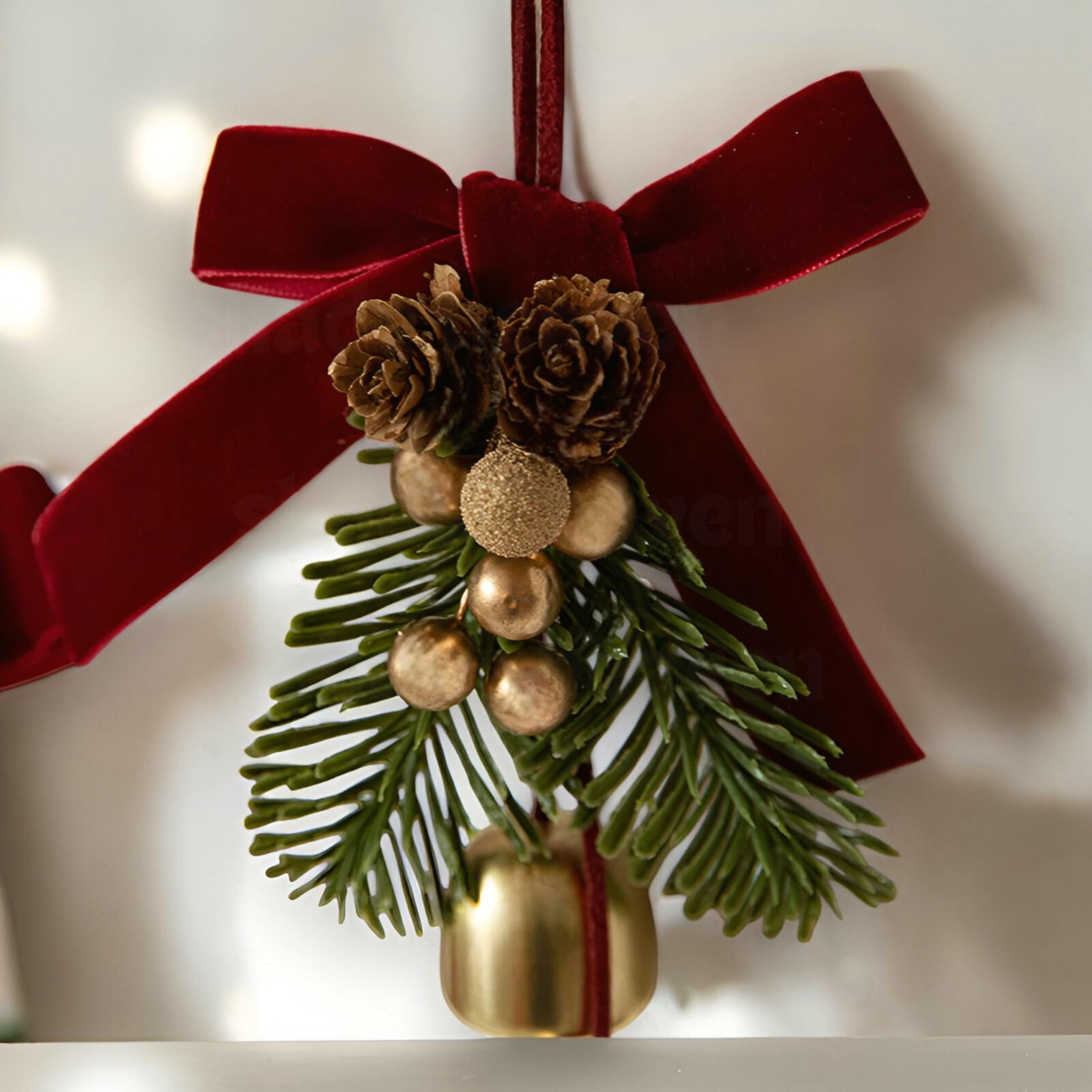 Christmas Bells, Wind Chime, Outdoor Christmas Decoration, Christmas Yard Decor, Outdoor Xmas Decoration, Wind Bell, Christmas Decor Bells