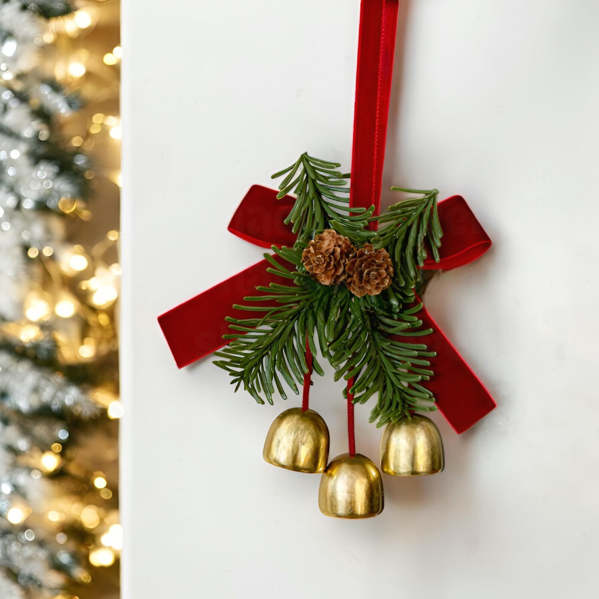 Christmas Bells, Wind Chime, Outdoor Christmas Decoration, Christmas Yard Decor, Outdoor Xmas Decoration, Wind Bell, Christmas Decor Bells