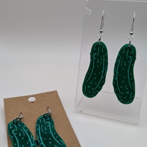Pickle Earrings