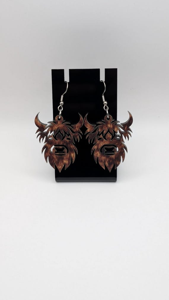 Highland Cow Earrings