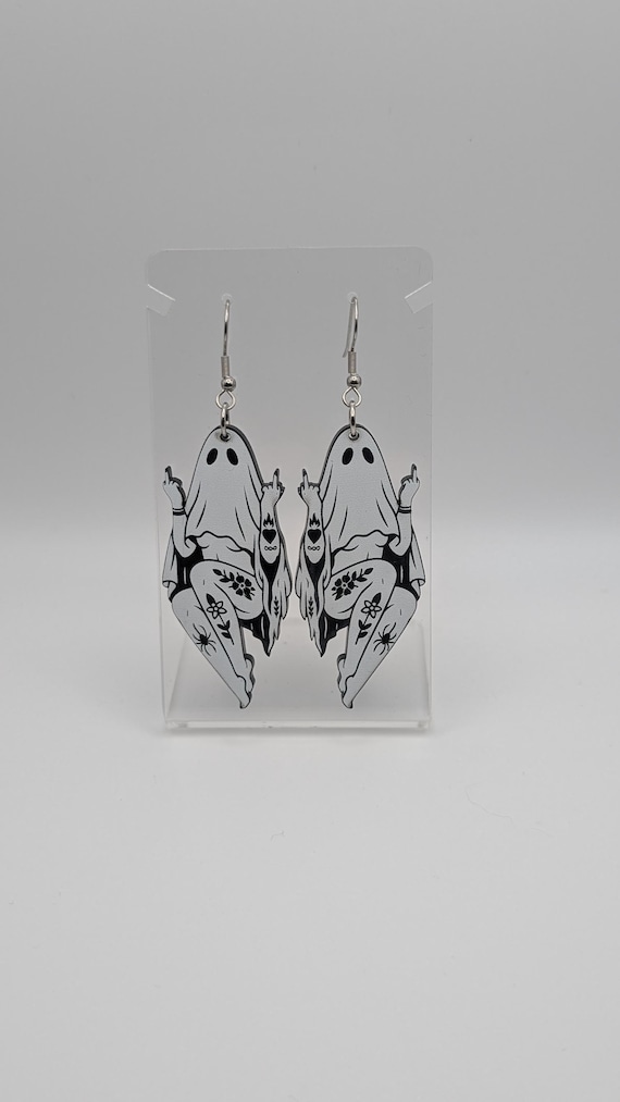 Pinup Ghost Earrings