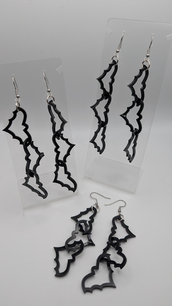 Bat Trio Earrings