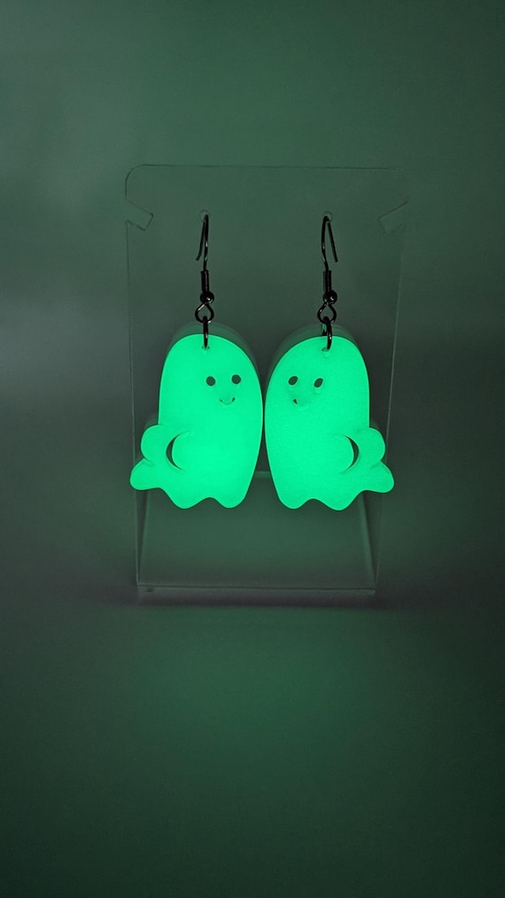 BOOty Glow-in-the-Dark Ghosts Earrings